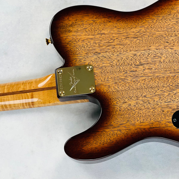 Fender Custom Shop Telecaster Ebony Top Masterbuilt by Dale Wilson NOS NAMM 2015 - Natural - 13