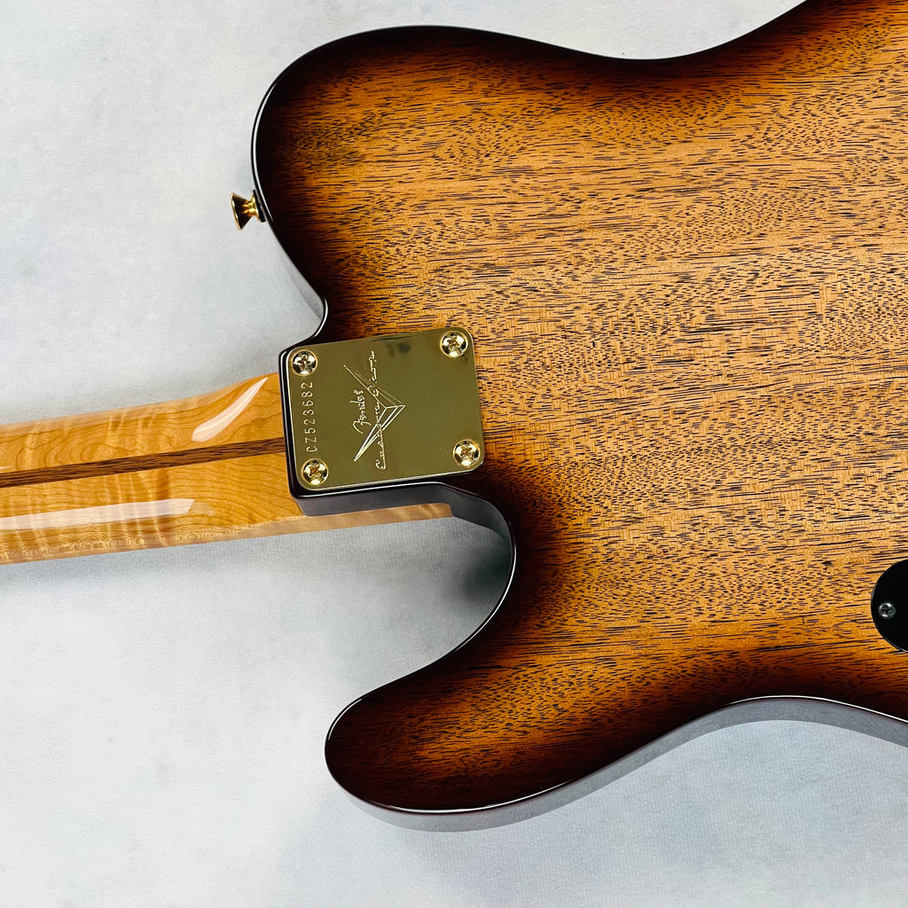 Fender Custom Shop Telecaster Ebony Top Masterbuilt by Dale Wilson NOS NAMM 2015 - Natural - 13