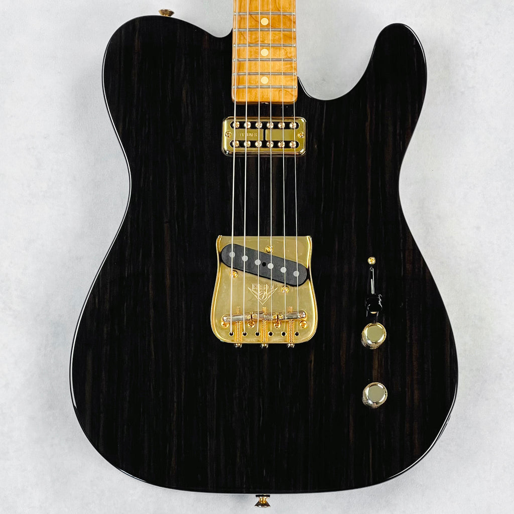 Fender Custom Shop Telecaster Ebony Top Masterbuilt by Dale Wilson NOS NAMM 2015 - Natural - 1