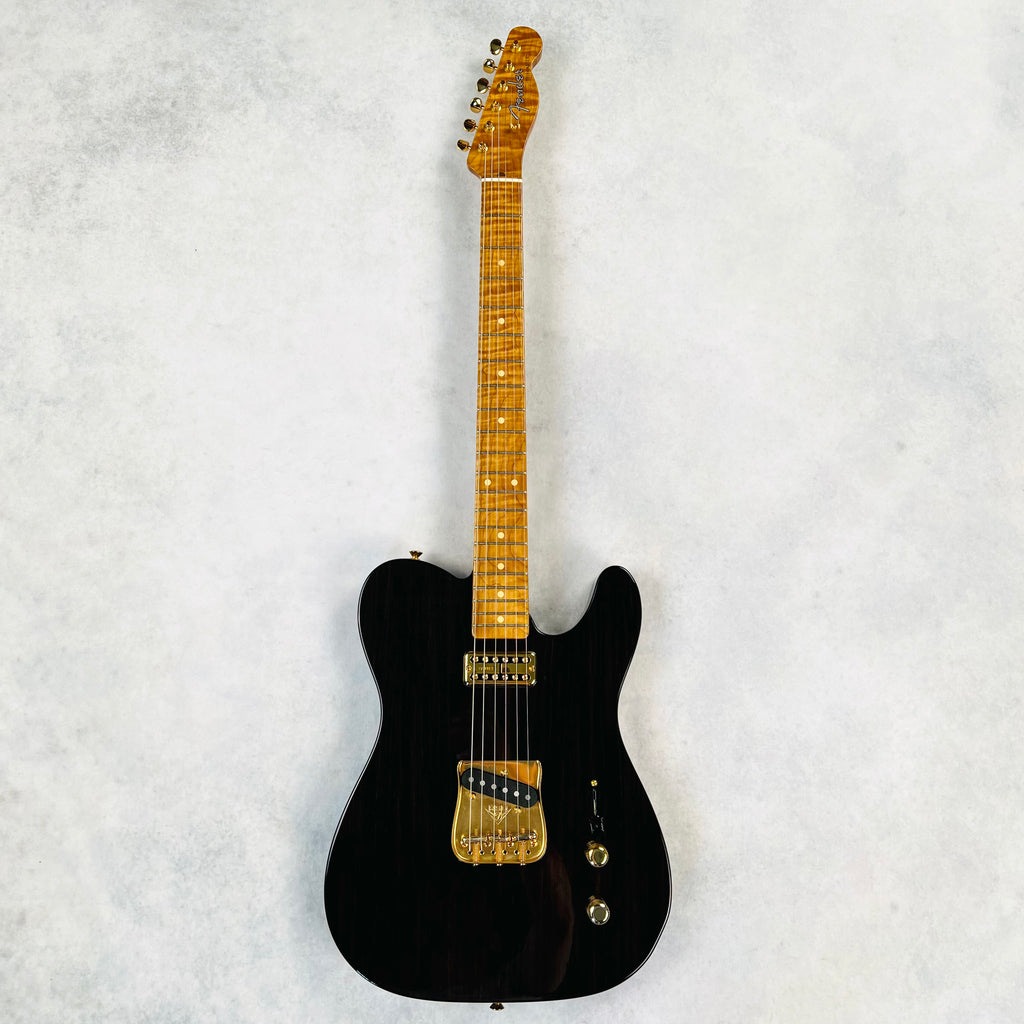 Fender Custom Shop Telecaster Ebony Top Masterbuilt by Dale Wilson NOS NAMM 2015 - Natural - 2
