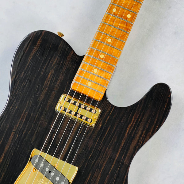 Fender Custom Shop Telecaster Ebony Top Masterbuilt by Dale Wilson NOS NAMM 2015 - Natural - 3