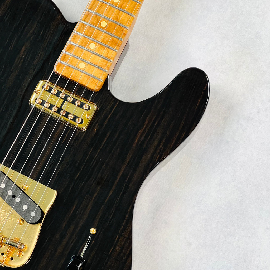 Fender Custom Shop Telecaster Ebony Top Masterbuilt by Dale Wilson NOS NAMM 2015 - Natural - 6