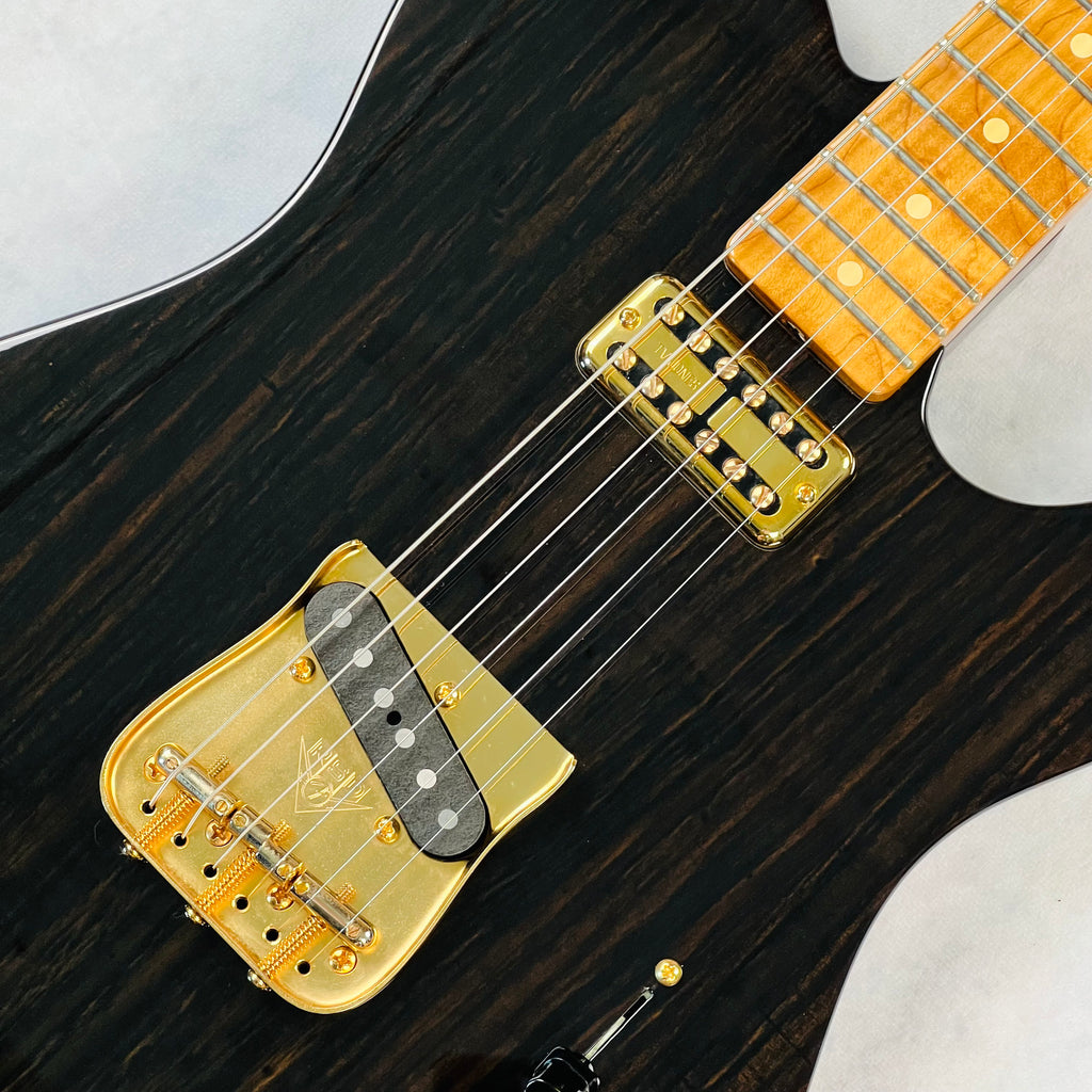 Fender Custom Shop Telecaster Ebony Top Masterbuilt by Dale Wilson NOS NAMM 2015 - Natural - 7