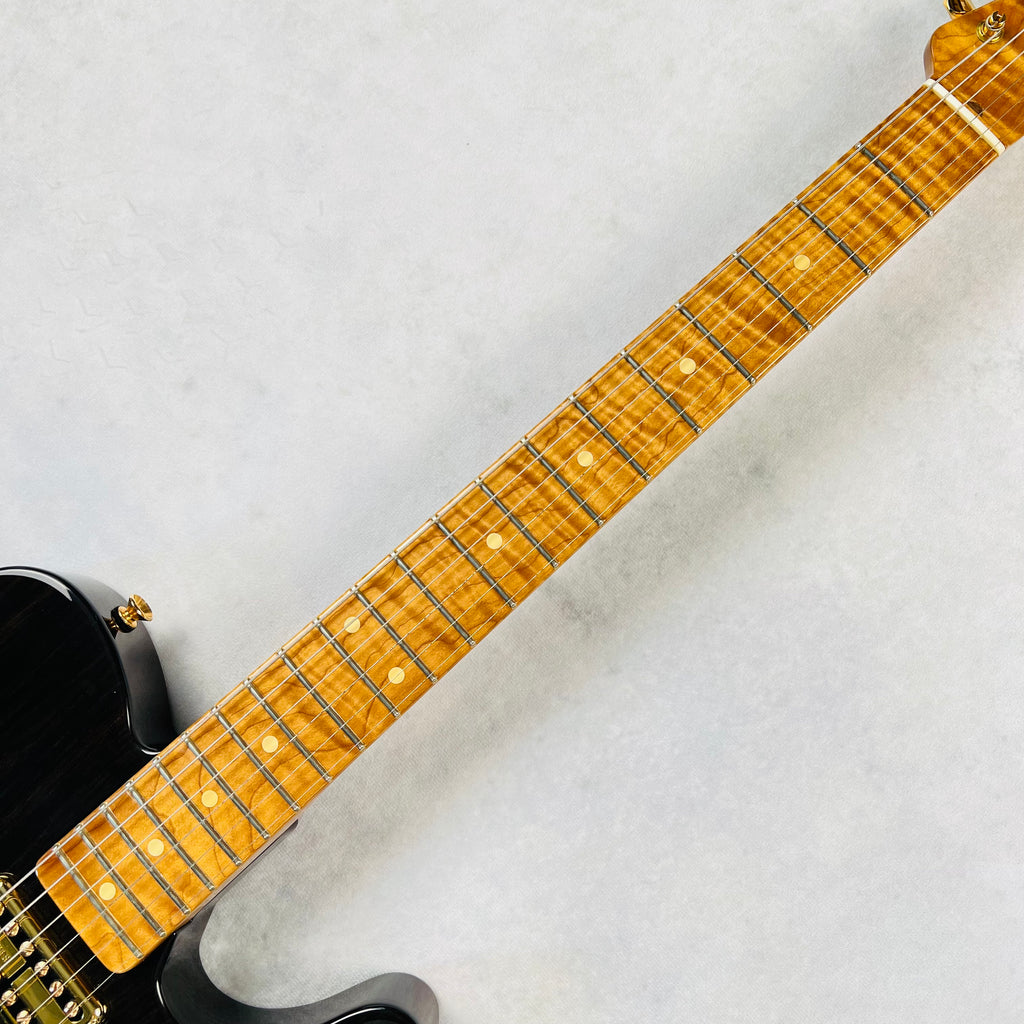 Fender Custom Shop Telecaster Ebony Top Masterbuilt by Dale Wilson NOS NAMM 2015 - Natural - 8