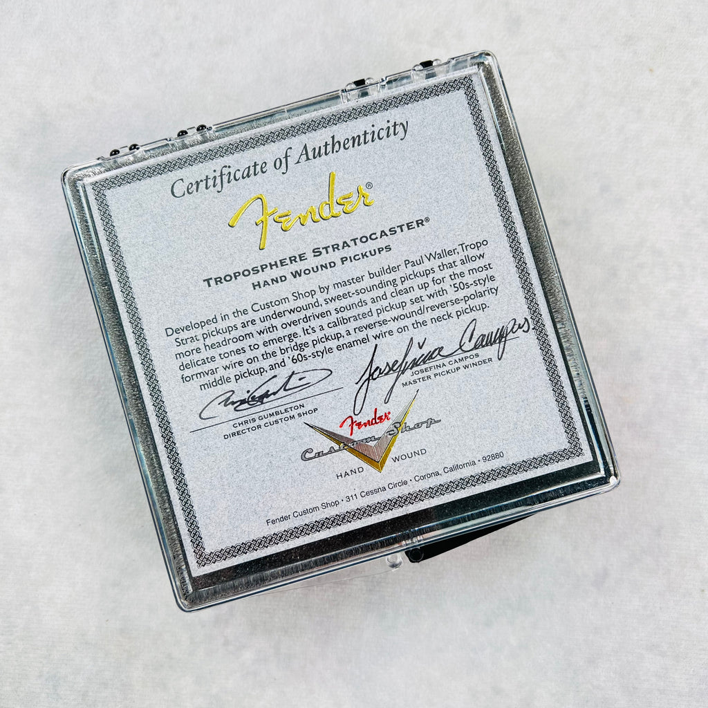 Fender Custom Shop Troposphere Josephina Handwound Stratocaster Pickup Set - 7