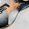 Fender Custom Shop ZF Stratocaster 1H Floyd Rose Heavy Relic 2023 - Black over Yellow - 18