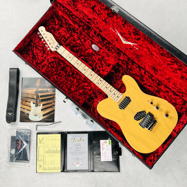 Fender Custom Shop ZF Telecaster HS Floyd Rose NOS 2021 - Butterscotch Blonde - 17