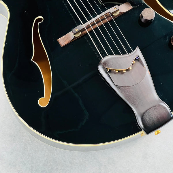 Fender D'Aquisto Elite Made In Japan Archtop 1985 - Black - 4