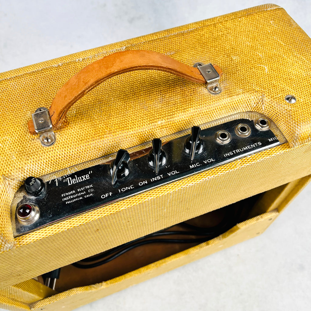 Fender Deluxe 5A3 TV Front 1x12" Combo Amplifier 1949 - Tweed - 8