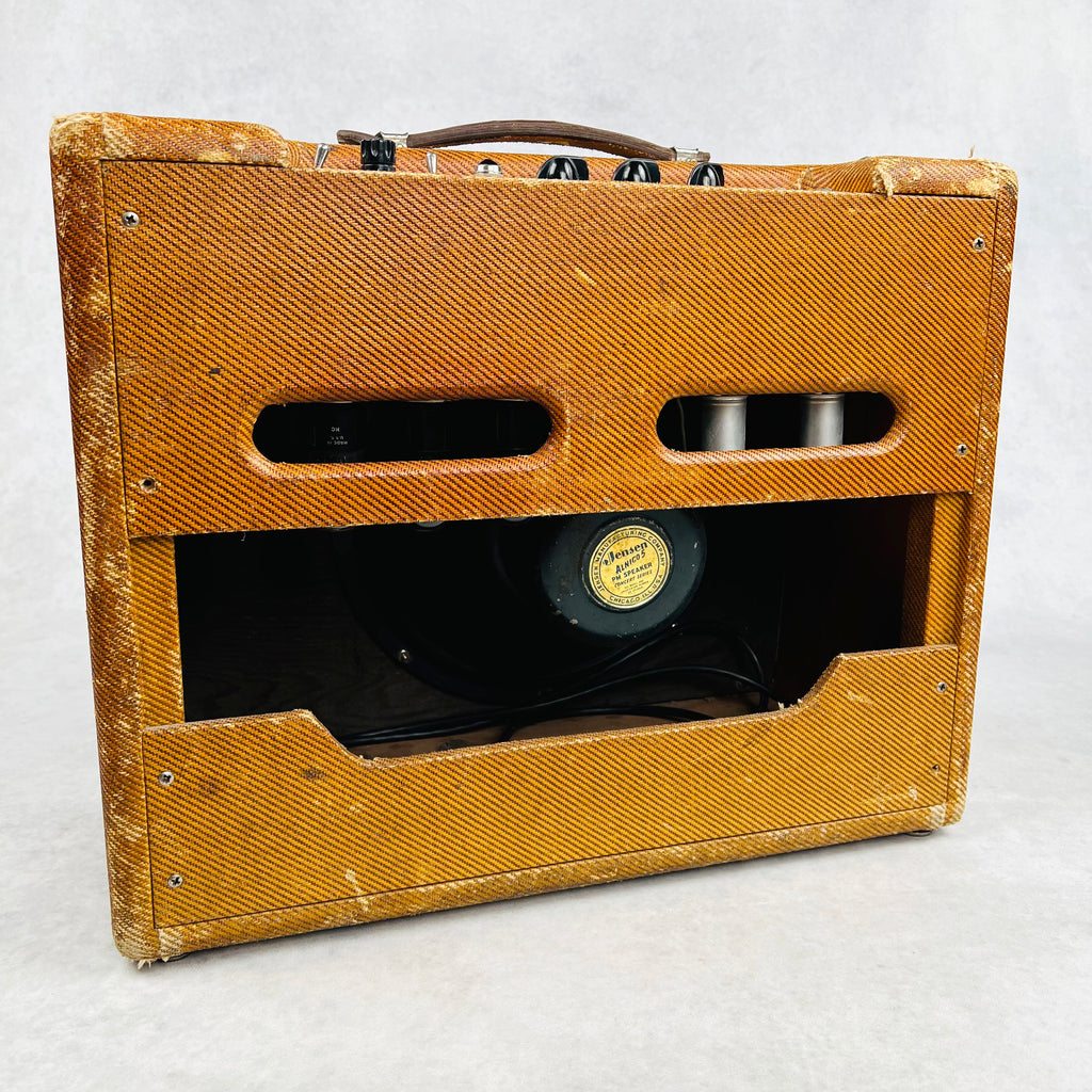 Fender Deluxe 5E3 1x12" Combo Amplifier 1955 - Tweed - 10