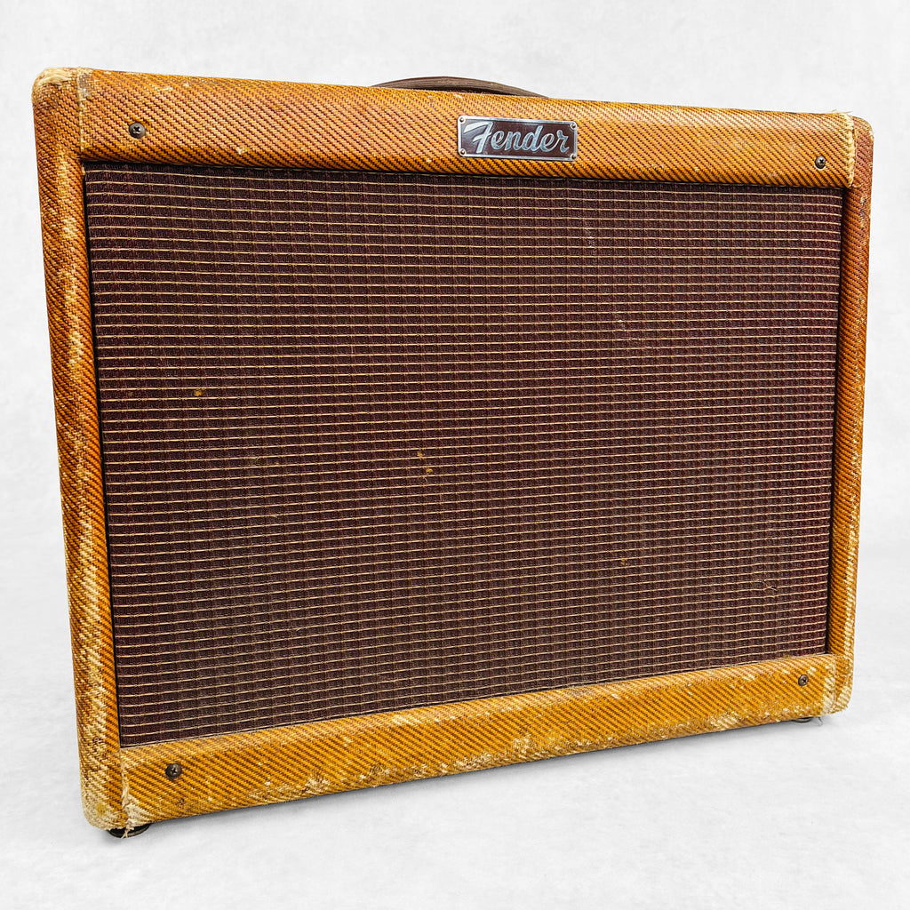Fender Deluxe 5E3 1x12" Combo Amplifier 1955 - Tweed - 1