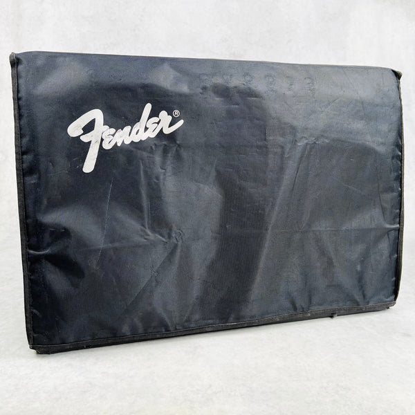 Fender Deluxe Reverb Silver Panel 1x12" Combo Amplifier 1976 - Black - 25