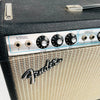 Fender Deluxe Reverb Silver Panel 1x12" Combo Amplifier 1976 - Black - 3