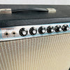 Fender Deluxe Reverb Silver Panel 1x12" Combo Amplifier 1976 - Black - 4