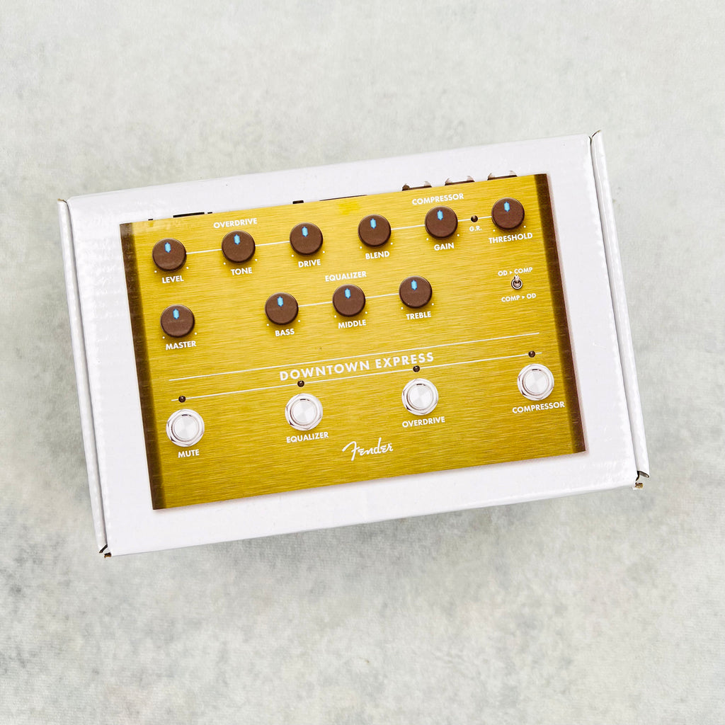 Fender Downtown Express Bass Multi-Effects 2020s - Gold - 7