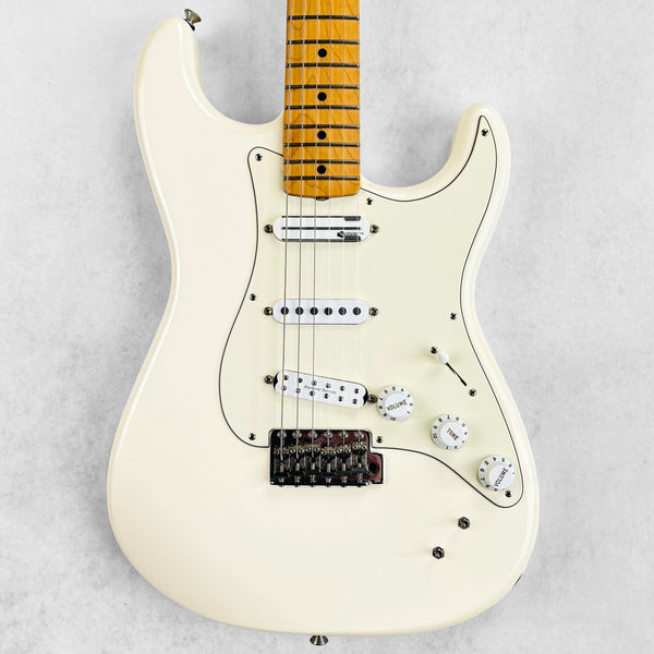 Fender EOB Ed O'Brien Signature Stratocaster Maple Fingerboard 2017 - Olympic White - 1