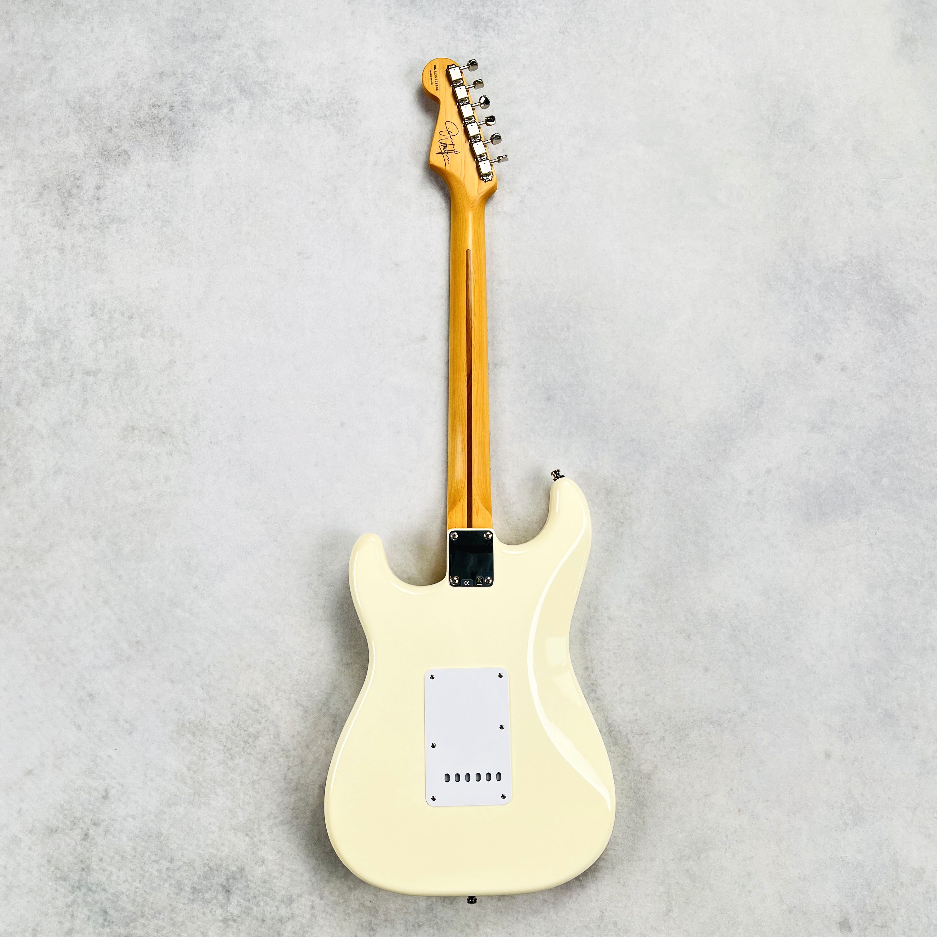 2007 Fender Jimmie Vaughan Tex-Mex Stratocaster Olympic White