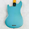 Fender JMJ Road Worn Mustang Bass Rosewood Fingerboard 2020 - Faded Daphne Blue - 10