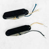 Fender Mustang Single Coil Gray Bottom Pickup Set 1960s - Black - 1
