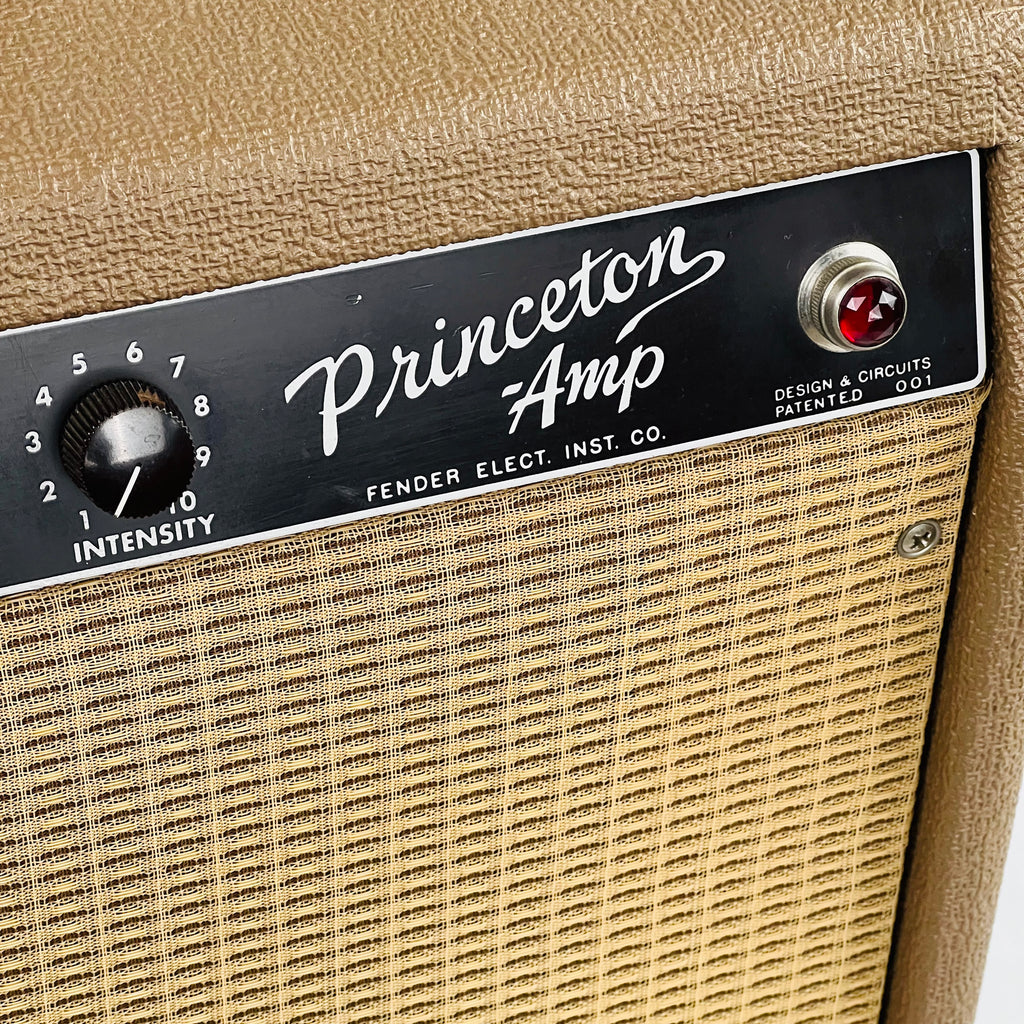 Fender Princeton 6G2 1x10" Combo Amplifier 1961 - Brown - 5