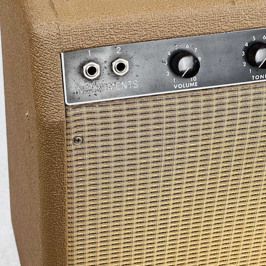 Fender Princeton 6G2 1x10" Combo Amplifier 1961 - Brown - 9