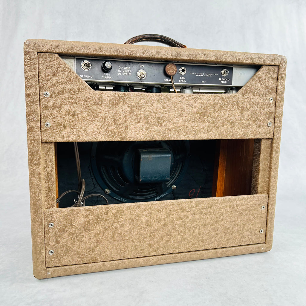 Fender Princeton 6G2 1x10" Combo Amplifier 1961 - Brown - 12