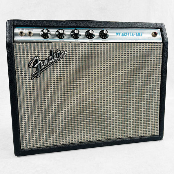 Fender Princeton Amp 1x10" Combo 1973 - Black - 1