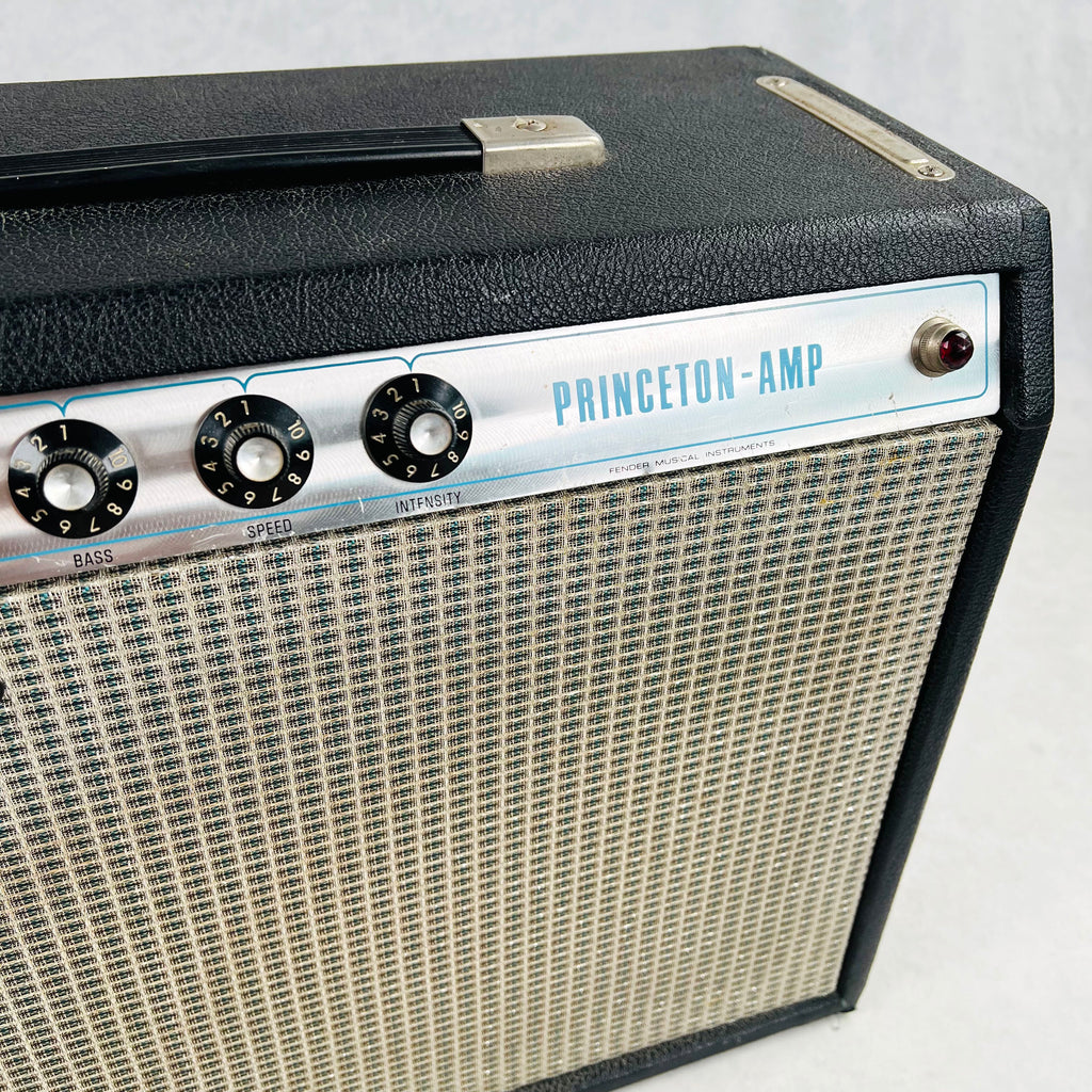 Fender Princeton Amp 1x10" Combo 1973 - Black - 4