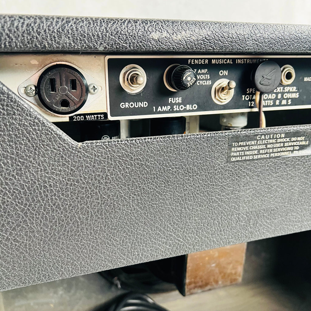 Fender Princeton Amp 1x10" Combo 1973 - Black - 9