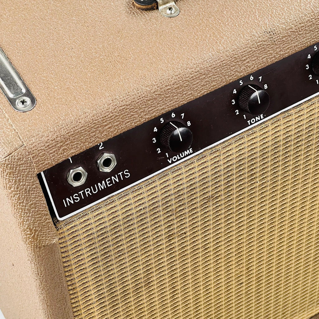Fender Princeton Model 6G2 Vintage Tube Guitar Amplifier 1963 - Brown - 5