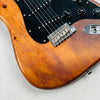 Fender Reclaimed Eastern Pine Stratocaster with Rosewood Neck 2014 - Dark Stain - 4