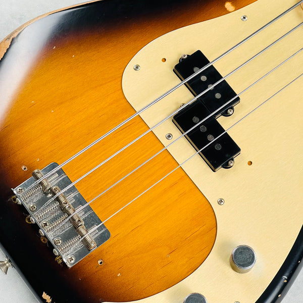 Fender Road Worn '50s Precision Bass 2017 - 2-Color Sunburst - 7