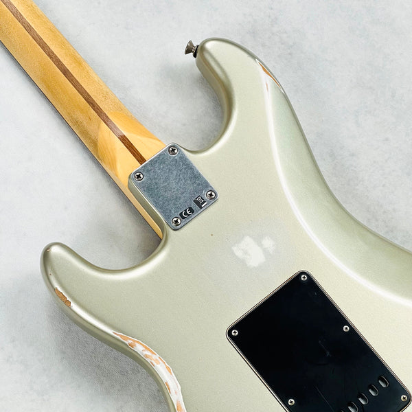 Fender Road Worn Player Stratocaster HSS 2011 - Inca Silver - 12