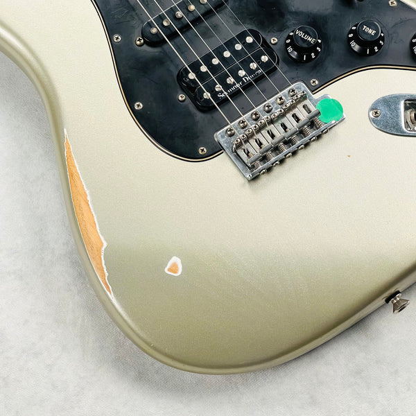 Fender Road Worn Player Stratocaster HSS 2011 - Inca Silver - 4