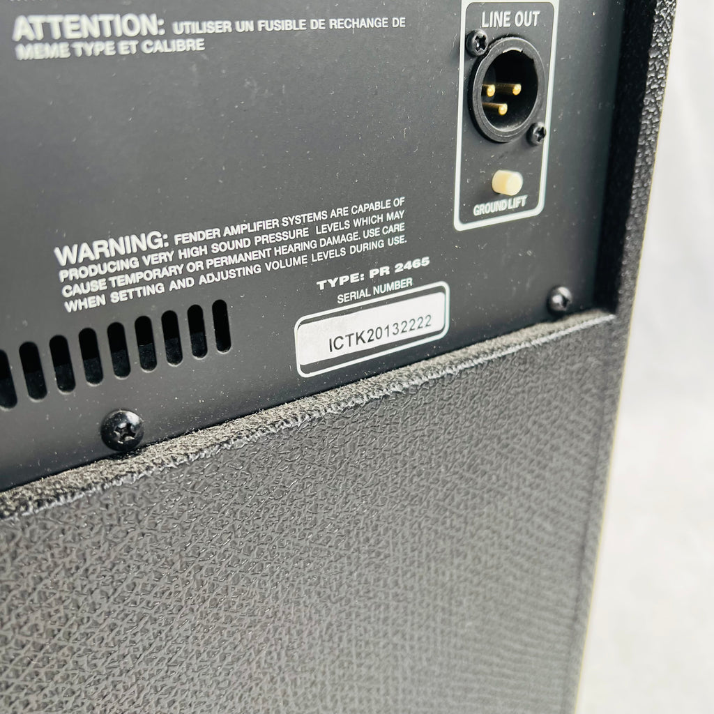 Fender Rumble 100 V3 1x12" Bass Combo Amplifier 2020 - Black - 14