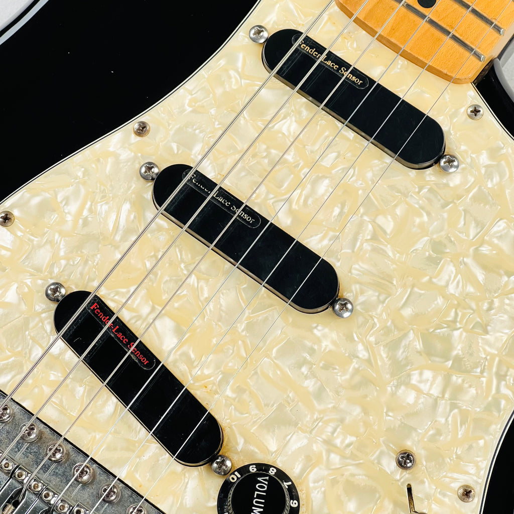 Fender Sam Ash Sunset Blvd Stratocaster with Lace Pickups 1998 - Black - 7