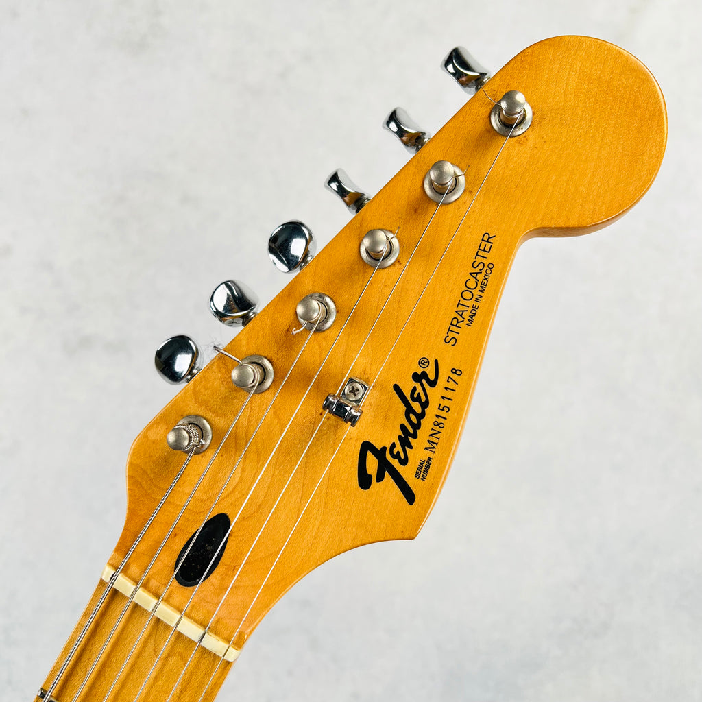 Fender Sam Ash Sunset Blvd Stratocaster with Lace Pickups 1998 - Black - 9