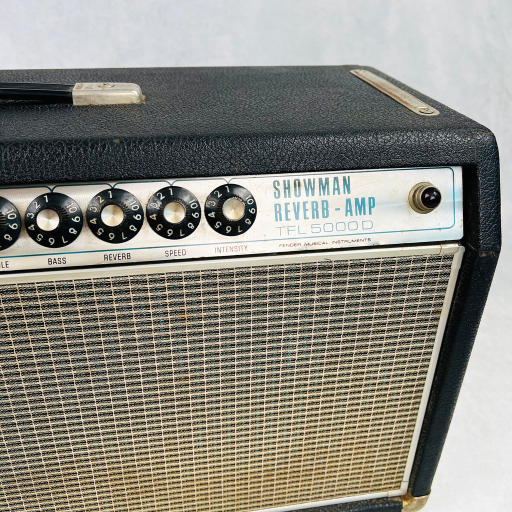 Fender Showman Reverb Amp TFL 5000D Drip Edge Head 1968 - Black - 5