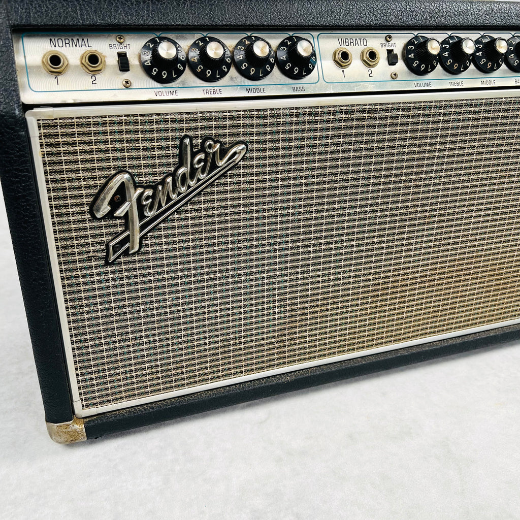 Fender Showman Reverb Amp TFL 5000D Drip Edge Head 1968 - Black - 6