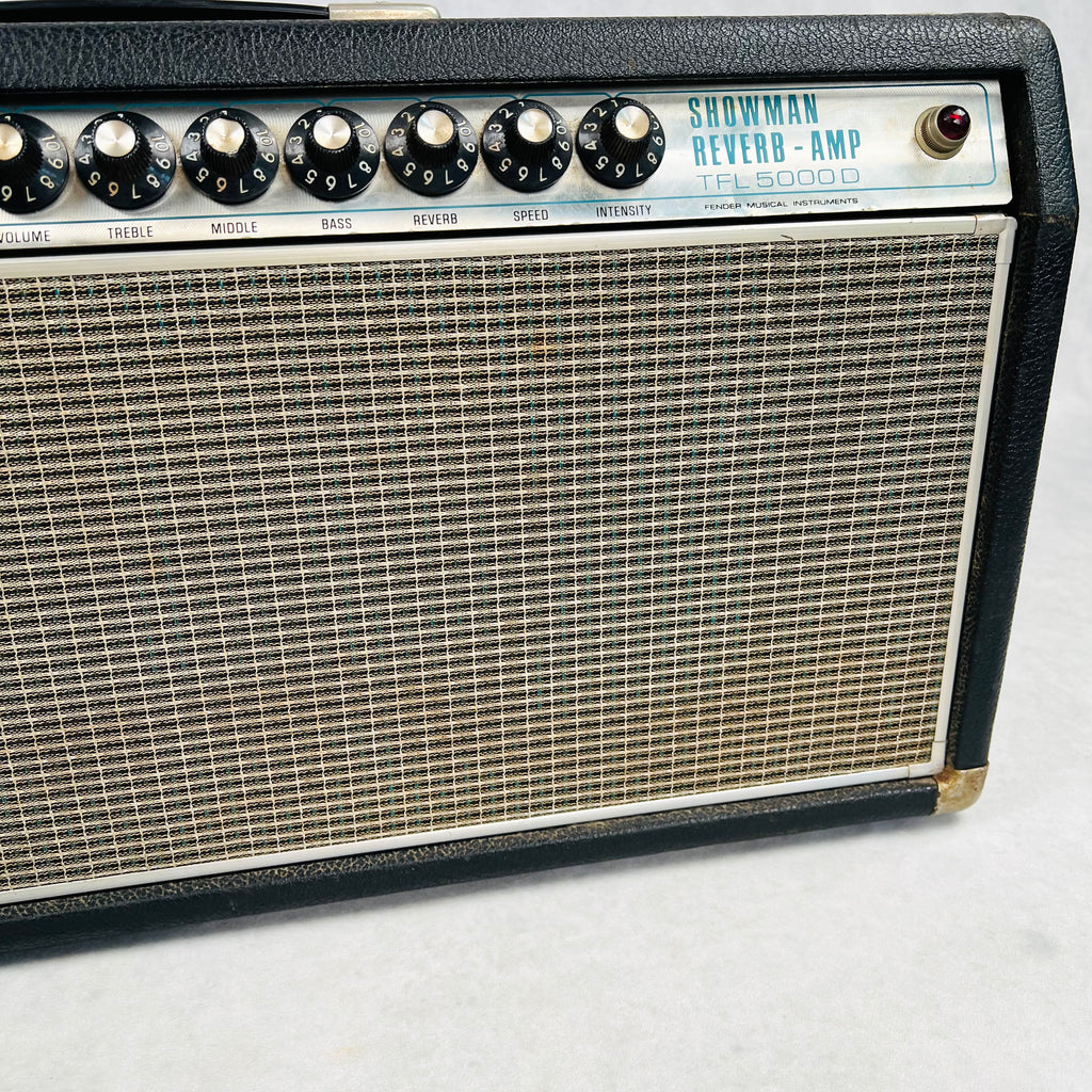 Fender Showman Reverb Amp TFL 5000D Drip Edge Head 1968 - Black - 7