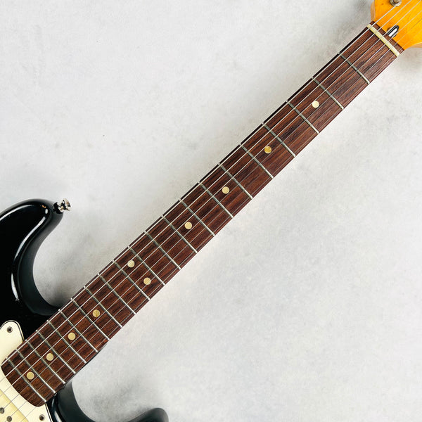Vintage 1973 Fender Stratocaster Hardtail Electric Guitar Black - 15