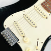 Vintage 1973 Fender Stratocaster Hardtail Electric Guitar Black - 7