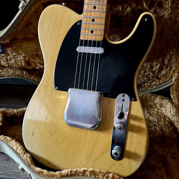 Fender Telecaster 1952 Butterscotch Blonde Blackguard Vintage Electric Guitar Body