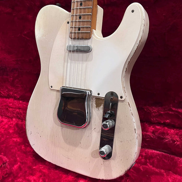 Fender Telecaster 1955 White Blonde Vintage Electric Guitar Body Front