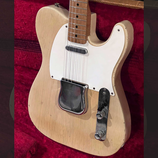 Fender Telecaster 1957 White Blonde Vintage Electric Guitar Front