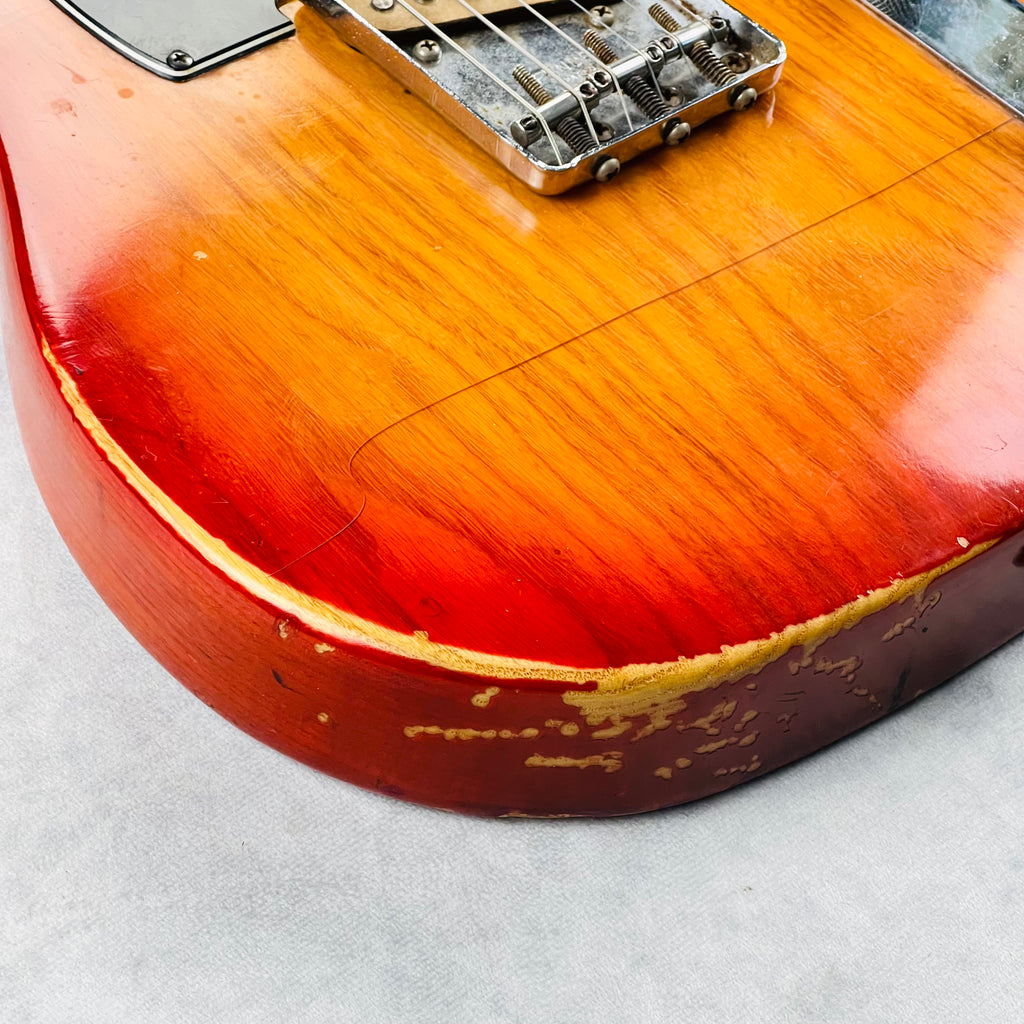 Fender Telecaster 1978 Vintage Electric Guitar - Cherry Sunburst - 10