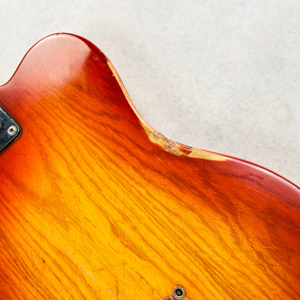 Fender Telecaster 1978 Vintage Electric Guitar - Cherry Sunburst - 17
