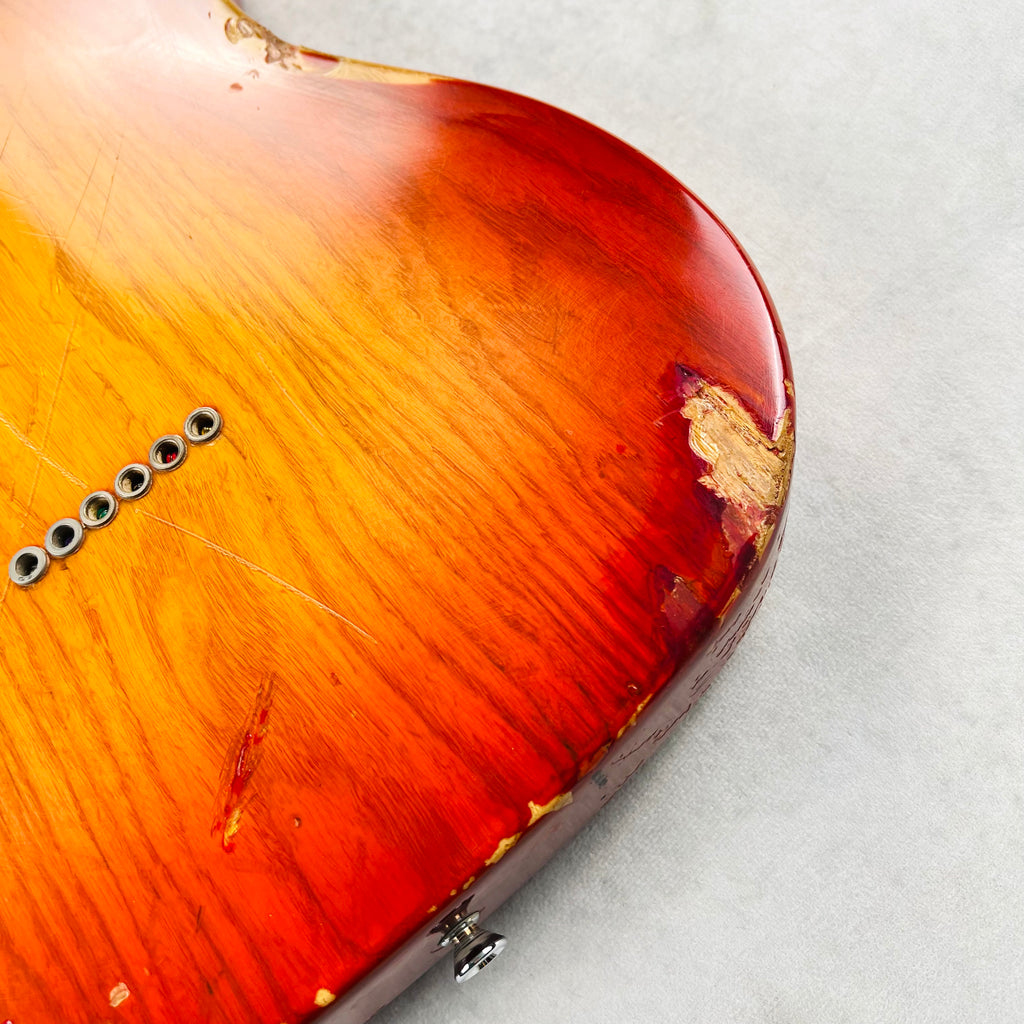 Fender Telecaster 1978 Vintage Electric Guitar - Cherry Sunburst - 18