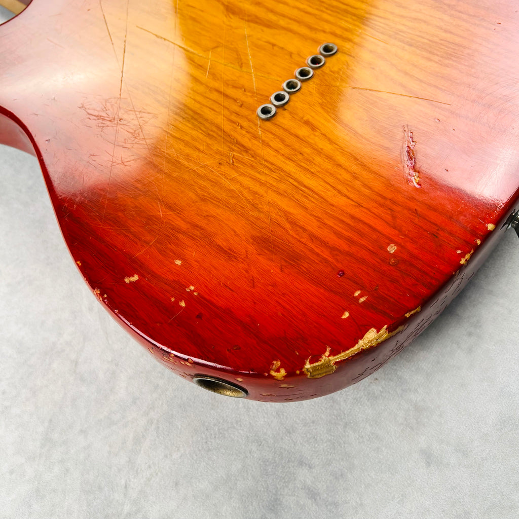 Fender Telecaster 1978 Vintage Electric Guitar - Cherry Sunburst - 19