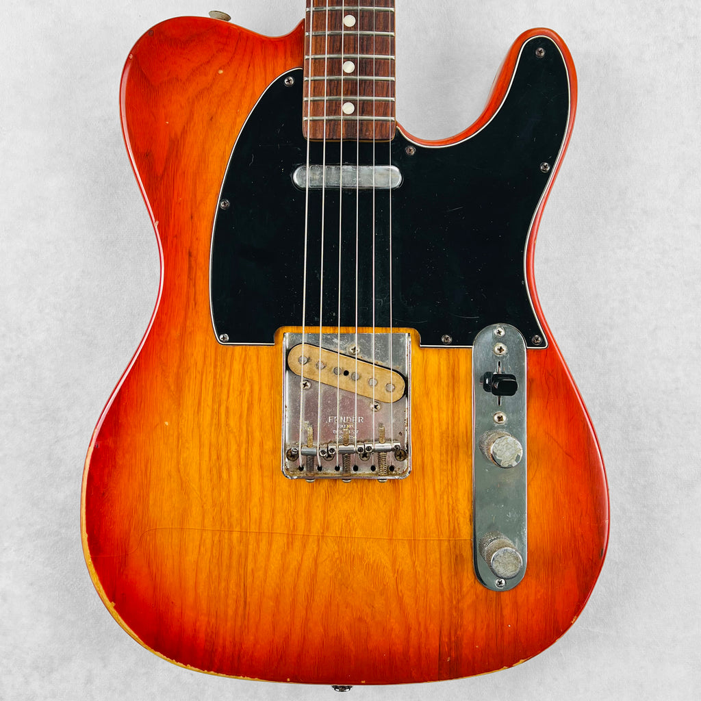 Fender Telecaster 1978 Vintage Electric Guitar - Cherry Sunburst - 1